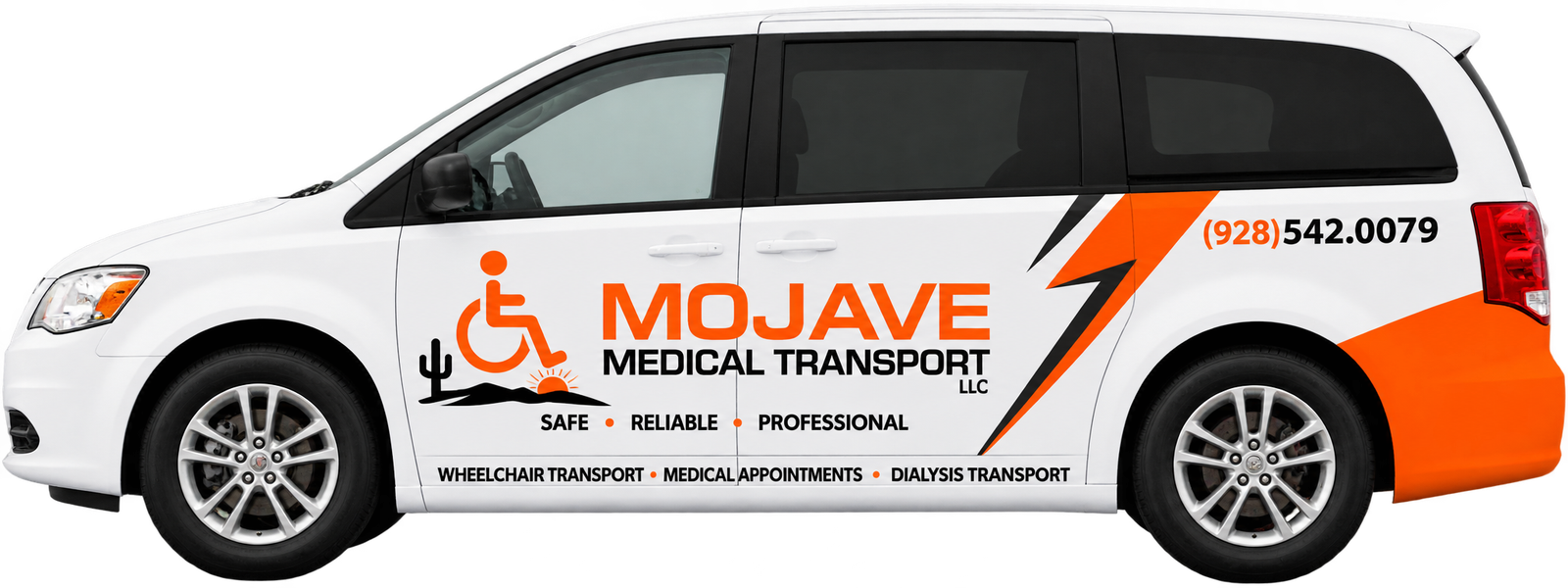 Mojave Medical Transport wheelchair accessible van